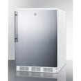 thumbnail image 2 of Built-in undercounter refrigerator-freezer for general purpose use, with dual evaporator cooling, cycle defrost, SS door, thin handle and white cabinet, 2 of 4