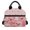 Cute Pigs with Pink Hearts, variant on HUIACONG Cartoon Axolotl with Star & Cloudy Galaxy Pattern Insulated Lunch Bag, Easy Clean Lining Removable Strap Aluminum Film Insulated Lunch Tote for Daily Use