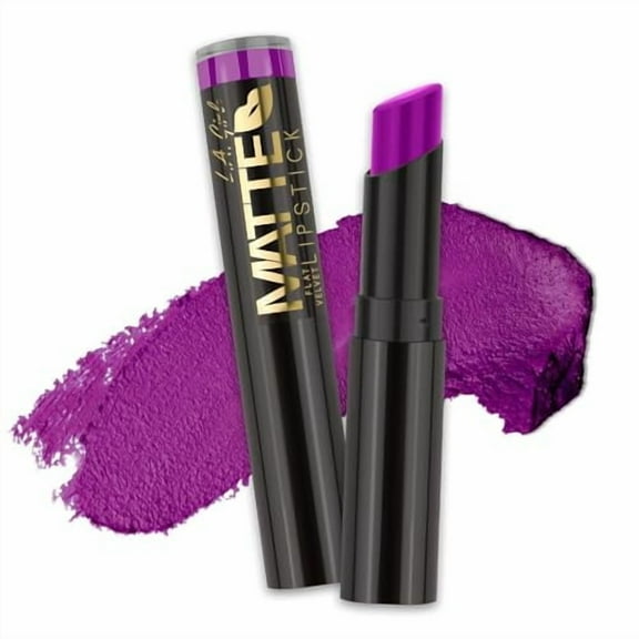 L.A. Girl Matte Flat Velvet Lipstick, Love Triangle GLC820