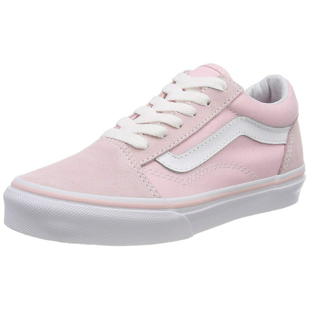 Vans VN-0A38HBQ7K: Kids Old Skool V Suede Pink Sneakers (12 M US Little Kid) - Walmart.com