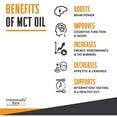 thumbnail image 3 of Organic Pure 99.2% C8 MCT Oil - Keto, Paleo, Brain & Heart Health - Fast & Sustainable Ketosis, Focus, Energy - Coffee, Shakes, Salads, Cooking - Flavorless, Non-GMO, 32 Fluid Oz, 3 of 9