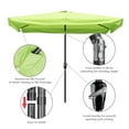 thumbnail image 3 of Yescom Parasol de Patio en Métal 10'x6.5' 6 Nervures avec Manivelle, 3 of 8