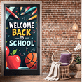 thumbnail image 6 of LUUFILx Welcome Back to School Banner Backdrop for Classroom Decor Kids Event Background Party Decorations School Supplies Photography Props Backdrop Banner, 6 of 7