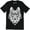 Black, variant on Spirit Animal Wolf - King Of The Forest Men's T-Shirt