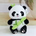 thumbnail image 4 of HomeKingdee Panda Stuffed Animal Soft Bear Plush Toys with Bamboo Stuffed Panda Plushies Cute Doll Gifts, 4 of 7