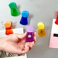 thumbnail image 6 of 12Pcs Bag Sealing Clip Anti-Slip Refrigerator Magnetic Bag Clip Bright Color Translucent Food Storage Clip for Home, 6 of 7