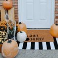 thumbnail image 4 of 1 PCS Halloween Doormat Blanket Welcome Home Front Door Decorations Halloween Decor Halloween Mat D, 4 of 4