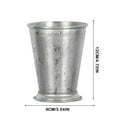 thumbnail image 3 of BallsFHK Mint Julep Cups, Classic Stainless Steel Glasses For Party Bar Home Restaurant, 12 Oz Metal Cocktail Glasses For Beer Juice Beverage, 3 of 5