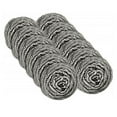 thumbnail image 2 of 12 Pack Stainless Steel Scourers Pad Steel Scratch Pads– Steel Wool Scrubber Pad Used for Dishes, Pots, Pans, Grills and Ovens Easy Scouring Home Kitchen Bathroom Laundry Use(Silver,2.7x2.7x1"), 2 of 8