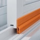 thumbnail image 4 of Efficient door bottom sealing strip, 4 m, TPE for noise and airflow reduction (Orange), 4 of 5
