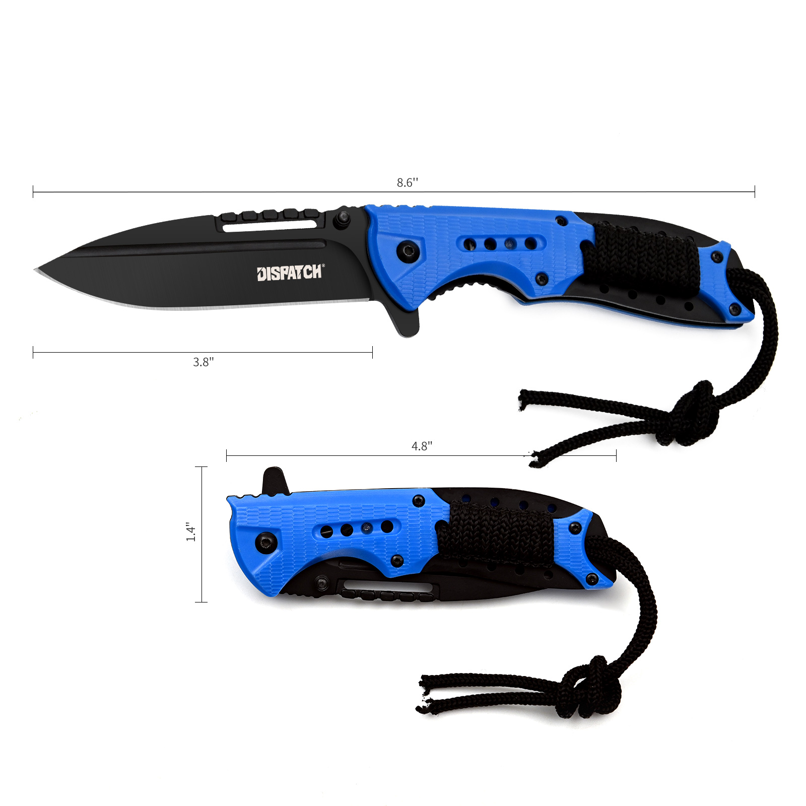 DISPATCH Folding Knife High Hardness Pocket EDC Knife Hunting Outdoor