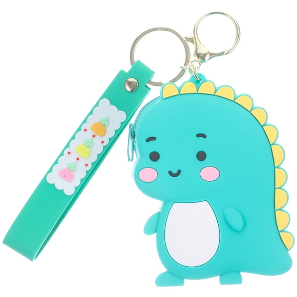 SHISUYAN Cartoon Key Chain Silicone Blue for Teenagers Car Keys 1Pcs 3.9In