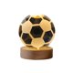 thumbnail image 2 of Bola de cristal 3D Luz de noche Lámpara de noche Luz de noche Base de madera Noche decorativa Fútbol americano Yuyangstore Luz de noche, 2 of 8