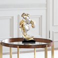 thumbnail image 2 of Escultura de beso de parejas, escultura de pareja de arte abstracto, muebles para el hogar, estatua de resina, esculturas de resina para el hogar moderno, objetos decorativos, 2 of 5