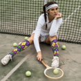 thumbnail image 6 of Honeii Mardi Gras4 Print Long Socks,Novelty Design Socks Gift for Men and Women,Crew Socks,Calf Socks, 6 of 6