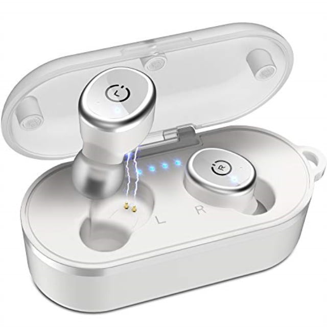 tozo t10 bluetooth 5.0 wireless earbuds with wireless charging case ipx8 waterproof