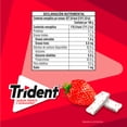 thumbnail image 3 of Goma de mascar Trident sin azúcar sabor fresa 18 pzas, 3 of 5