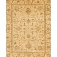 thumbnail image 1 of Ahgly Company Machine Washable Indoor Rectangle Abstract Dark Orange Area Rugs, 3' x 5', 1 of 7