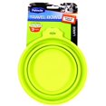thumbnail image 1 of Petmate Travel Bowl For Dogs & Cats Large Green 23370, 1 of 1