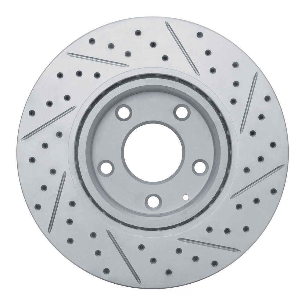 Dynamic Friction Company 830-80052L DFC Geoperformance Rotor - Drilled and Slotted