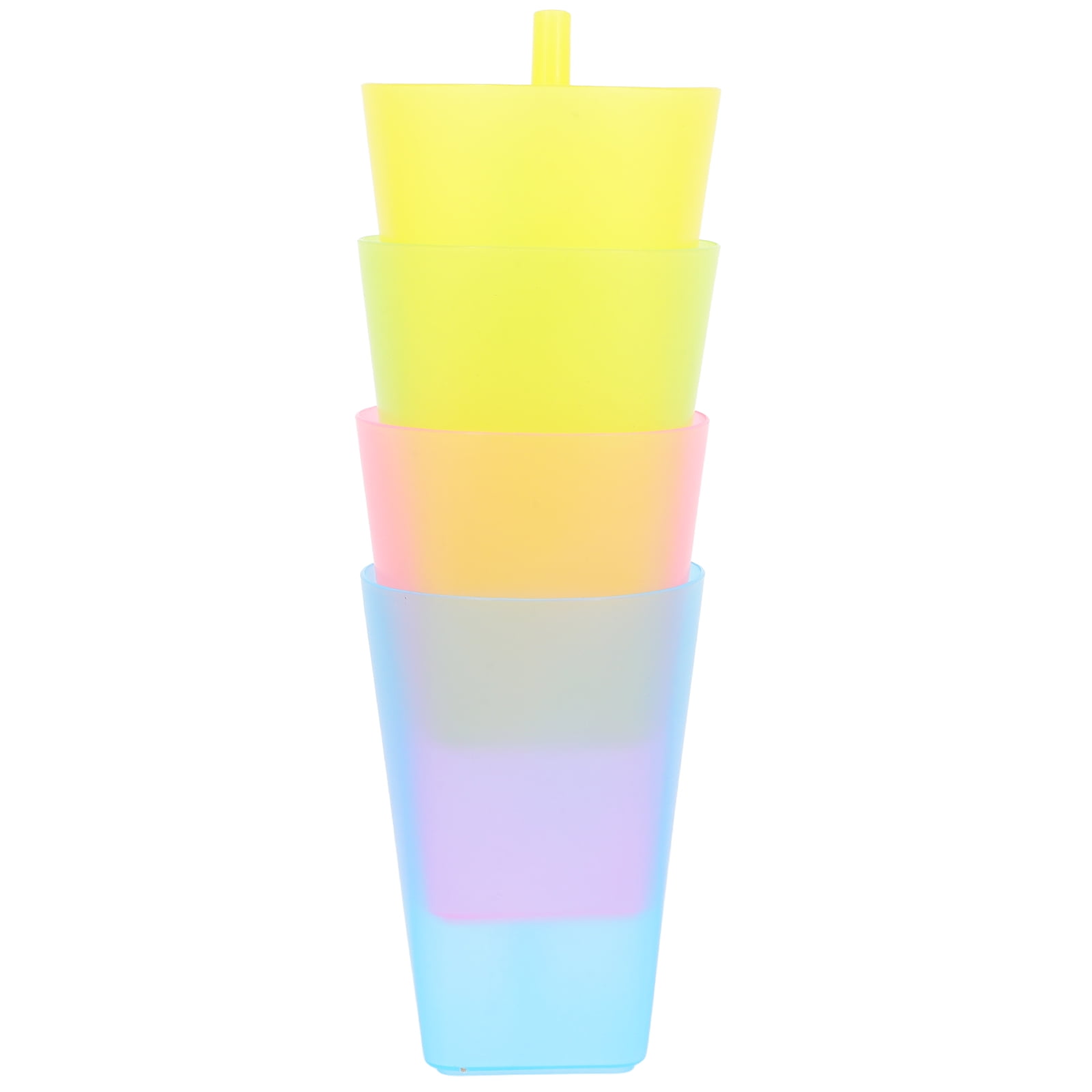 HAMPPLIES Cup Straw Set First Years Sippy Cups Reusable Milk Storage Holder For Baby