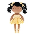 thumbnail image 4 of Gloveleya Baby Girl Gifts Plush Dolls Soft Girls Toy Ballerina Golden 13 Inches with Gift Box, 4 of 10