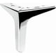 thumbnail image 2 of Table Legs,set Of 4 Metal Furniture Legs 15cm Height-modern Style-trianglesilver 26s, 2 of 5