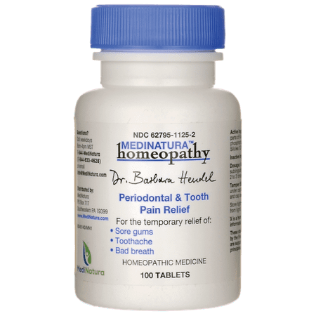 MediNatura Periodontal & Tooth Pain Relief 100 (Best Thing For Tooth Pain)