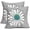 Teal White Daisy, variant on Navy Blue White Daisy Pillow Covers 12x20 Set of 2 Spring Summer Gray Grey Colored Decorative Throw Pillows Outdoor Modern Art Flower Pillowcase Lumbar Linen Cushion Case for Home Sofa Couch Bed