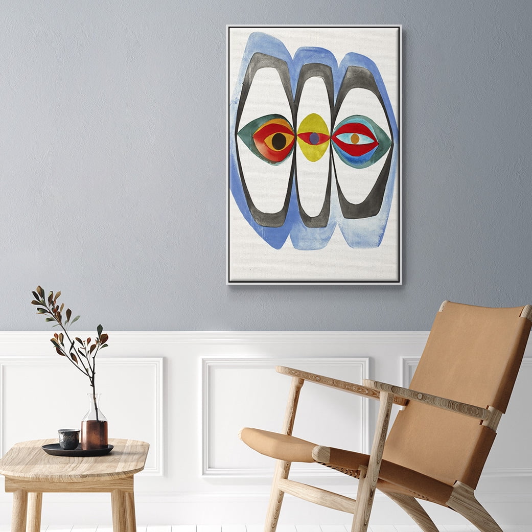 Magic Tricks IV Framed Premium Gallery Wrapped Canvas - Ready to Hang - 27 x 41 - White Floating Frame
