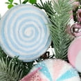 thumbnail image 6 of Northlight Pastel Nutcracker and Ornaments Artificial Pine Christmas Wreath - 24" - Unlit, 6 of 8