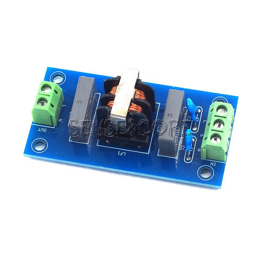 AC 220V EMI 2A Power Filter Board For Audio PreAmp Amplifier Headphone