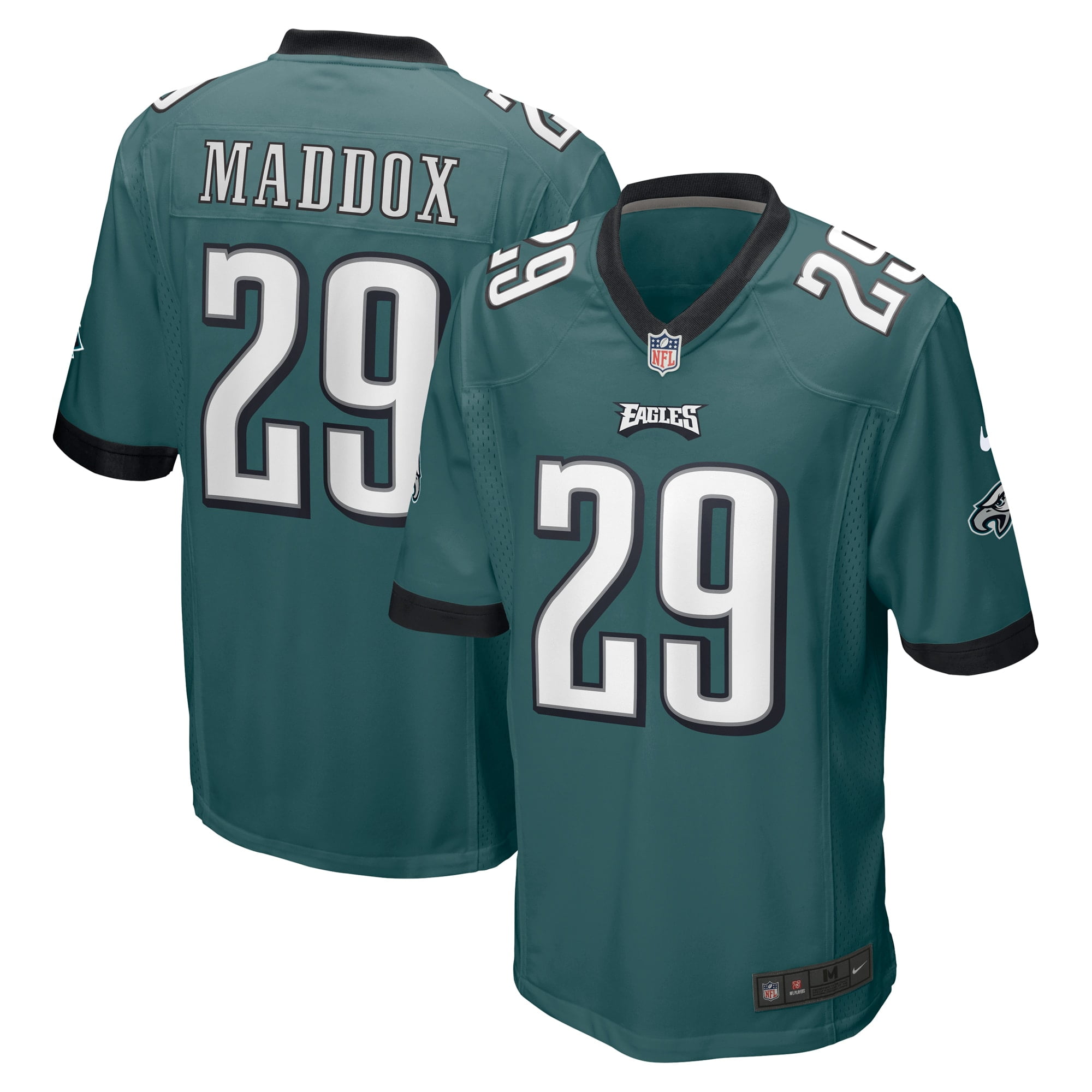 men s nike avonte maddox midnight green philadelphia eagles game jersey walmart com