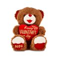 thumbnail image 3 of Ours en Peluche Rouge de la Saint-Valentin, 11 Pouces, par Way To Celebrate, 3 of 3