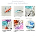thumbnail image 4 of DIY Craft Punch Needle Embroidery Kits,Healing Weave Punch Stitching for Beginners, 20*20cm, 4 of 8