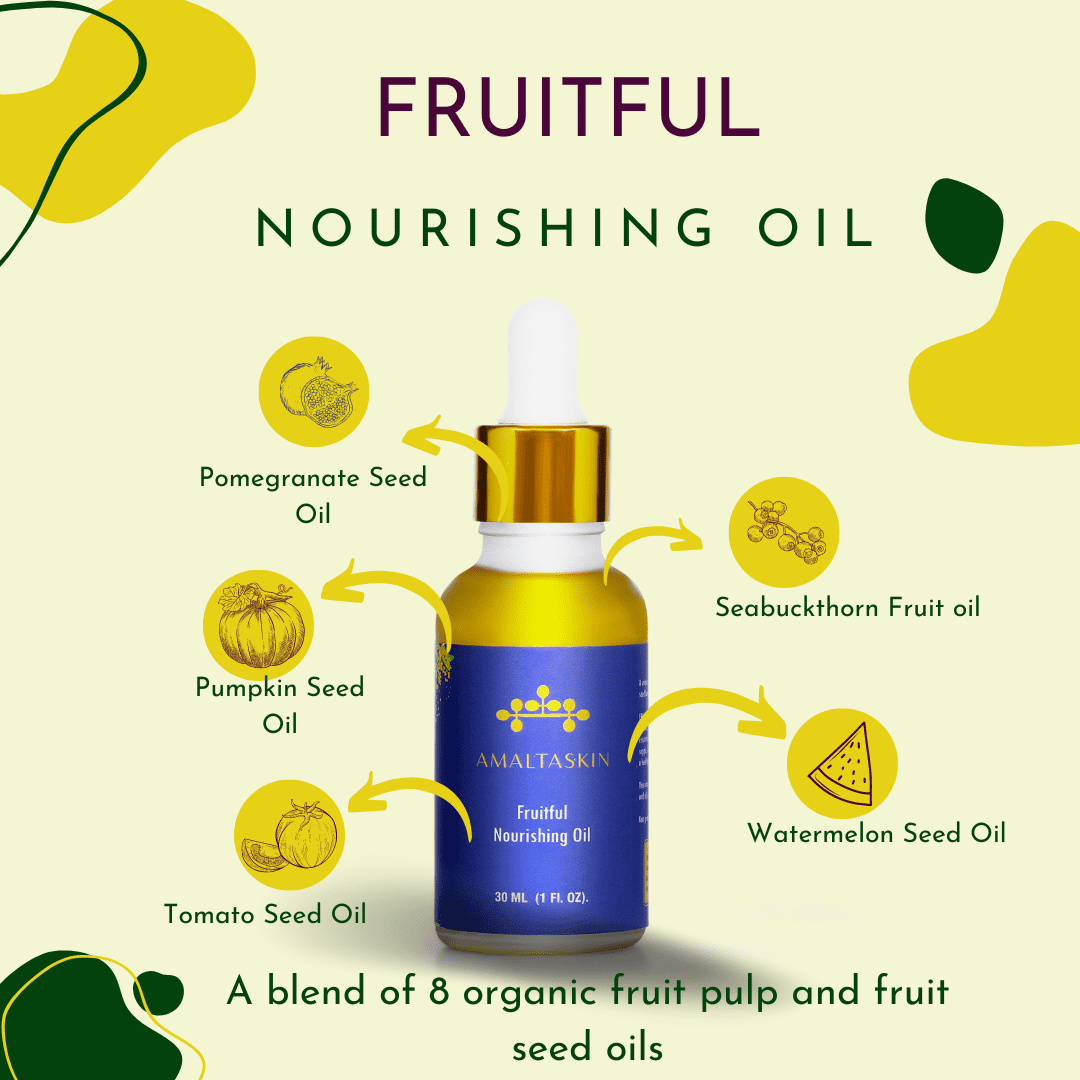 Amaltaskin Fruitful Nourishing Oil | Face Oil Serum 30 Ml