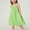 Green, variant on HAOTAGS Toddler Girls Jumpsuits, Sleeveless Romper Shorts Casual Summer Loose Fit Outfits Blue 6-7Years