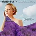 thumbnail image 3 of GZHJMY Beach Towel for Women Girls, Lavender Flower Field Bath Towel, Oversized Lightweight Sport Towel, 31x71 Inch, 3 of 7