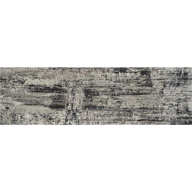 Amer Rug CAM492608 2 ft. 6 in. x 8 in. Cambridge 49 Power-Loomed Runner Rug - Silver
