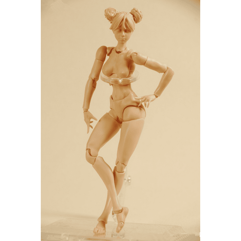 SUPER FLEXIBLE FIGURE 【SKIN TONE:Suntan】 Amazon.com: 1/6 Scale Female Body, Female Super Flexible