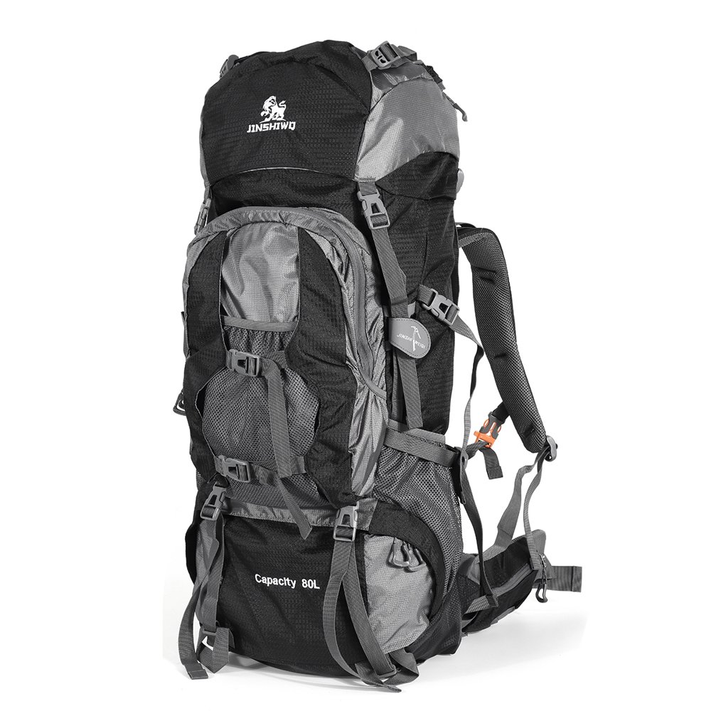 HALLOLURE 80L Large Capacity Outdoor Mountaineering Backpack Leisure