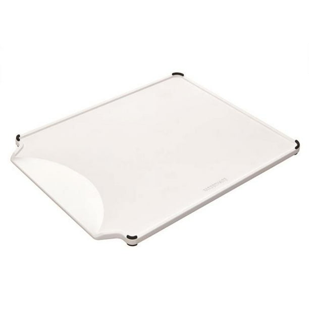 11 x 14 in. White Plastic Cutting Board