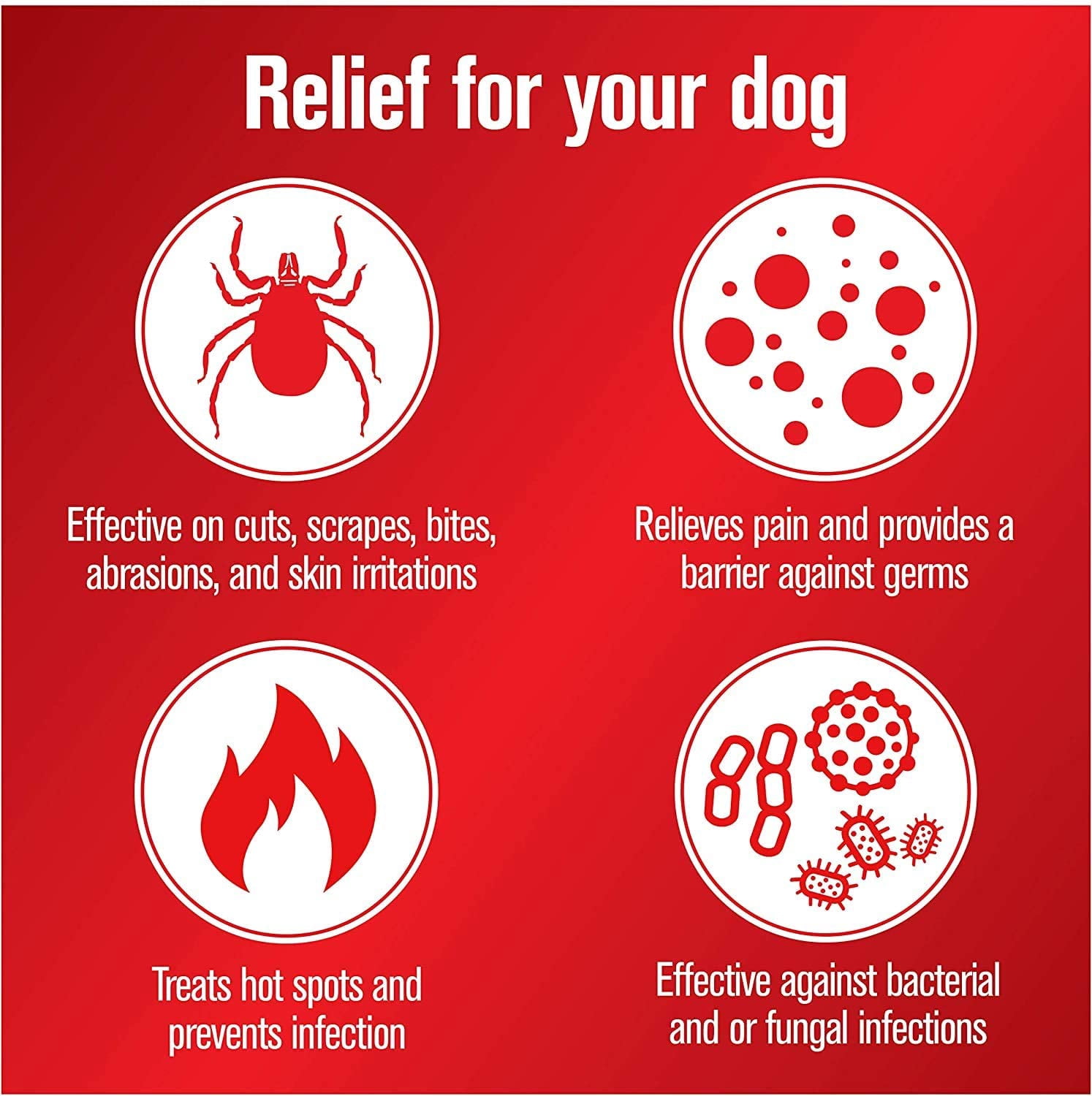 Sulfodene Dog Wound Care Ointment, Relieves Pain & Prevents Infection For Dog Cuts, Scrapes, Bites and Injuries, 2 Ounce