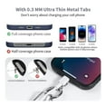 thumbnail image 6 of Clip and Go Strap for Phone with Wallet Crossbody Phone Lanyard with Anti-Theft Zipper Pouch Detachable Quilted Wrist Wallet with RFID and ID Window for Daily and Travel, 6 of 8