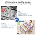 thumbnail image 5 of Premium Boho Print Large Rubber Game Mat 31.5x31.5 Inch Mahjong Table Cover Features Non-Slip Backing and Noise Dampening for Cards and Board Games, 5 of 7