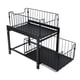 thumbnail image 1 of Organizador debajo del fregadero estante de hierro extraíble de 2 niveles para especias estante de almacenamiento para encimera gabinete de baño y cocina ANGGREK Otros, 1 of 8