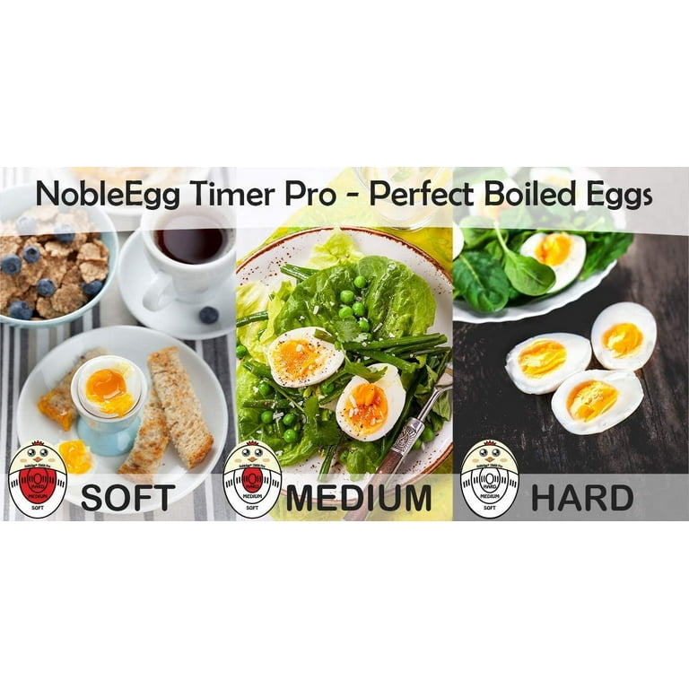  Egg Timer That Goes in Water, Color Changing Egg Timer, Perfect  for Boiling Eggs - Hard, Medium, Soft (1 Pack, Scarlet) : Home & Kitchen