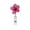 Style 4, variant on Resin Flower Retractable Swivel ID Badge Holder Badge Reel For Nurse, Doctor, Student, Teachers Office School Gift
