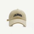 thumbnail image 1 of Gorra De Béisbol con bordado De oso lavado para hombre y mujer, gorro sencillo De Béisbol para compras al aire libre, 2023, 1 of 4