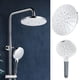 thumbnail image 1 of Accesorios de baño, cabezal de ducha de mano con rosca G1/2 pulgadas, cabezal de ducha tipo lluvia probado y confiable, 1 of 8